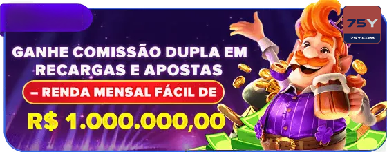 75y — banner com destaque de odds e cashback, com composição limpa, pensado para reforçar leitura rápida em mobile.